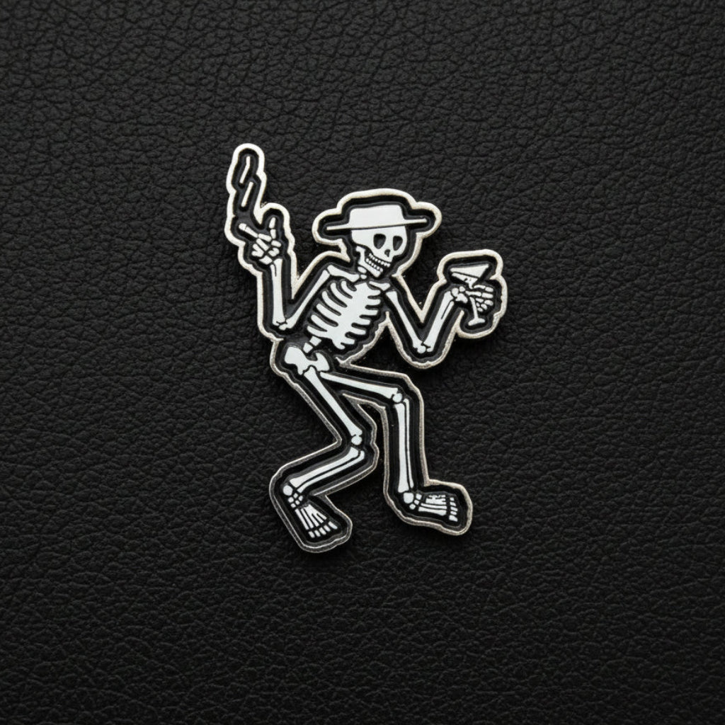 Social Distortion - Skelly metal pin