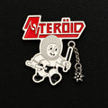 Steröid - Chainmail Commandos metal pin (red)