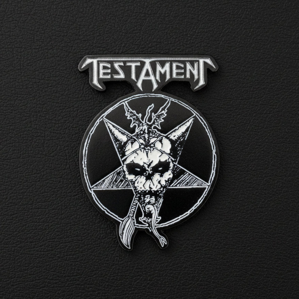 Testament - Legacy metal pin