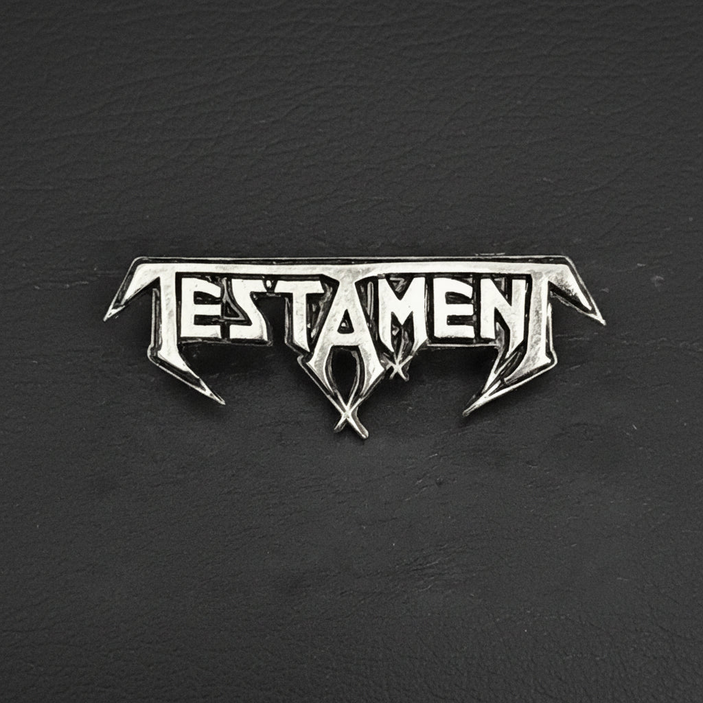 Testament - Logo metal pin