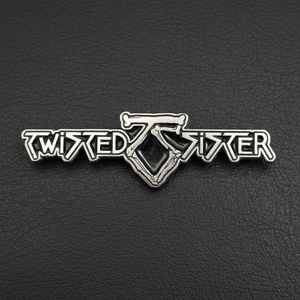Twisted Sister - Logo metal pin
