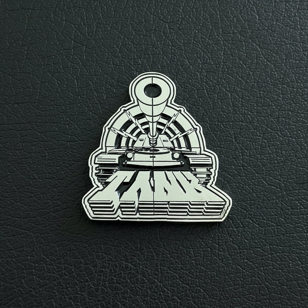 Tank - Logo metal pin
