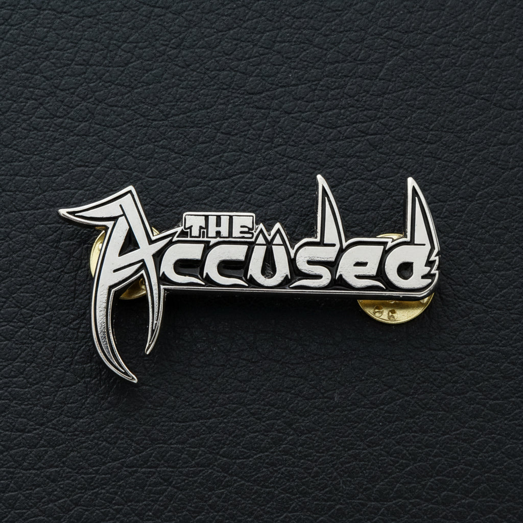 The Accused - Logo metal pin