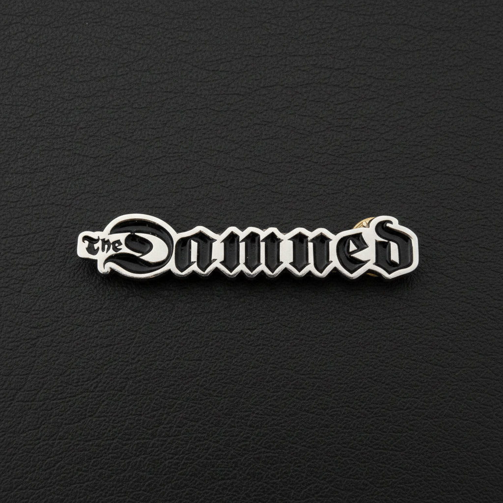 The Damned - Logo metal pin