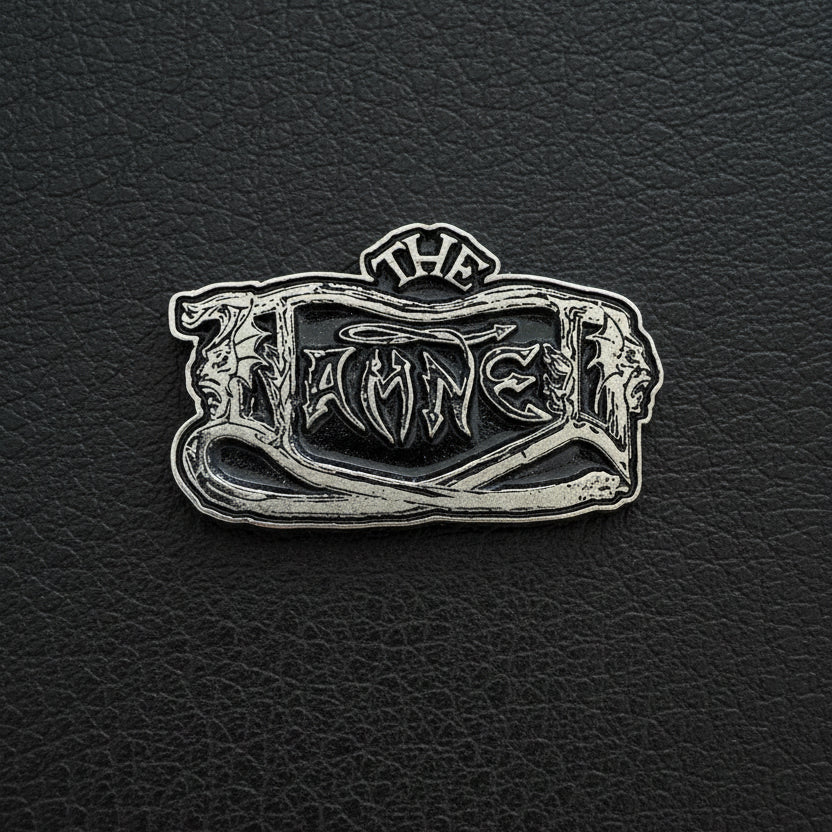The Damned - First Logo metal pin
