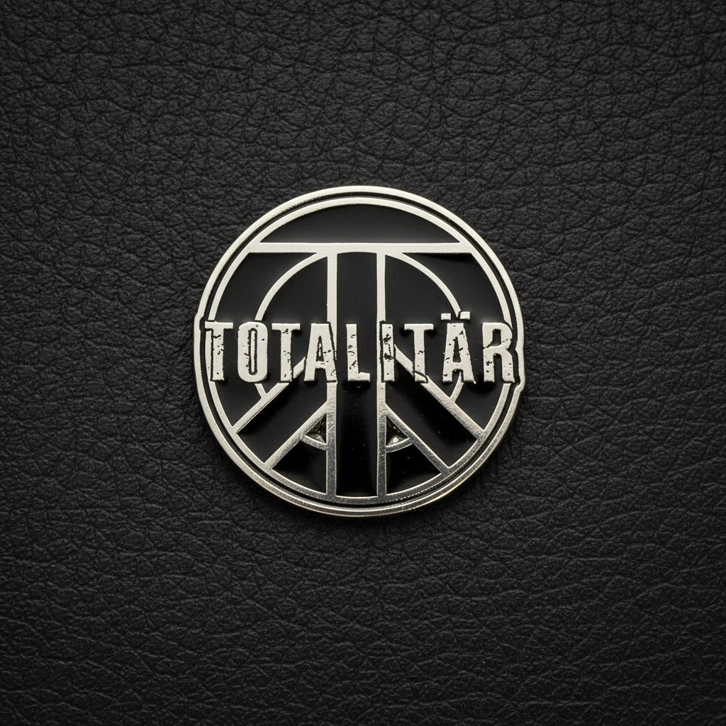 Totalitär - Logo metal pin