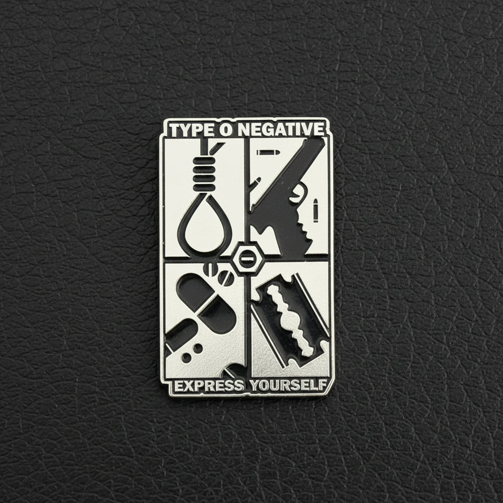 Type O Negative - Express Yourself metal pin