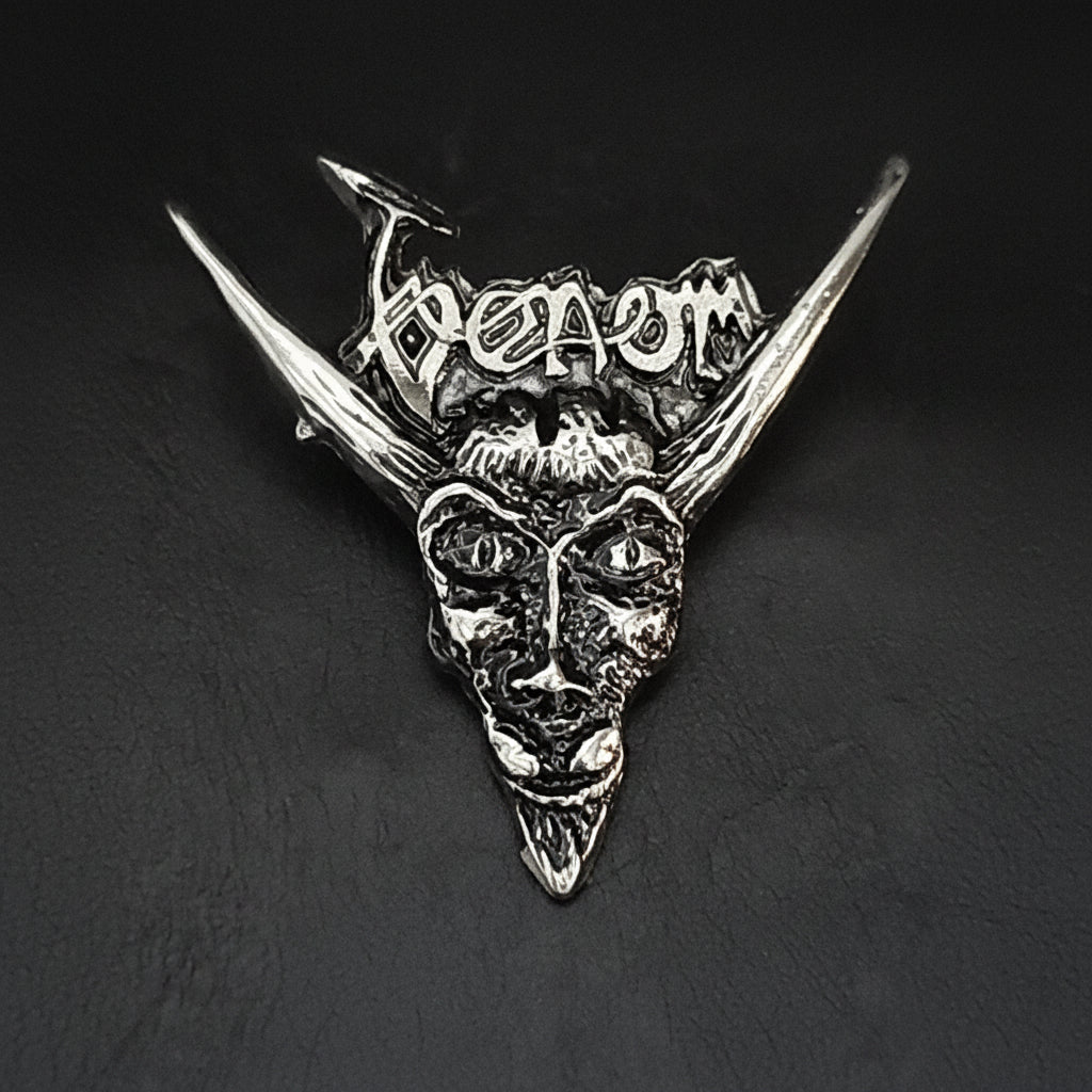 Venom - Goat 3D metal pin