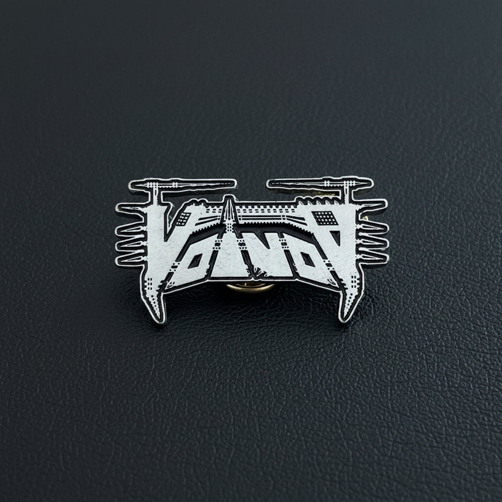 Voivod - Logo metal pin