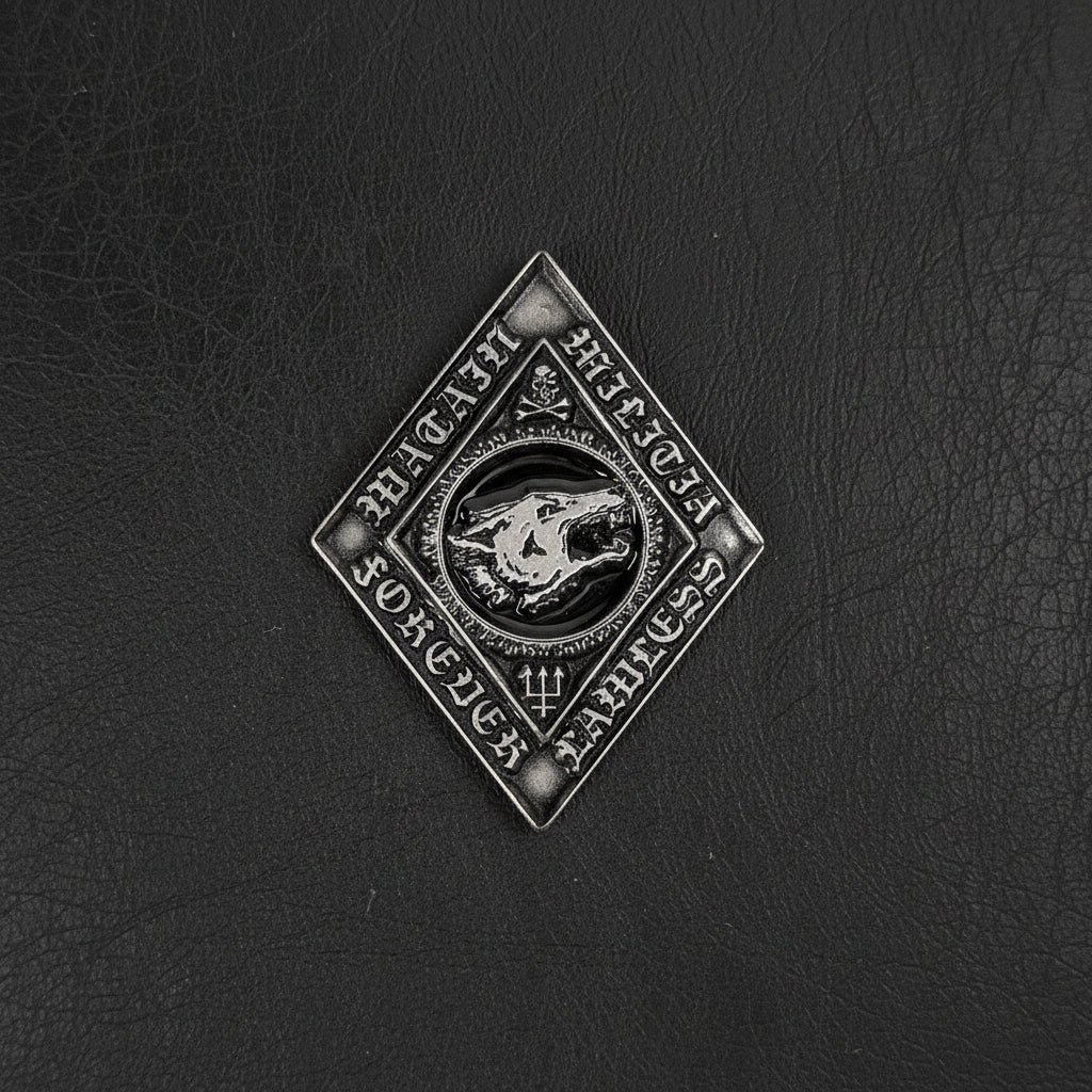 Watain - Black Metal Militia metal pin