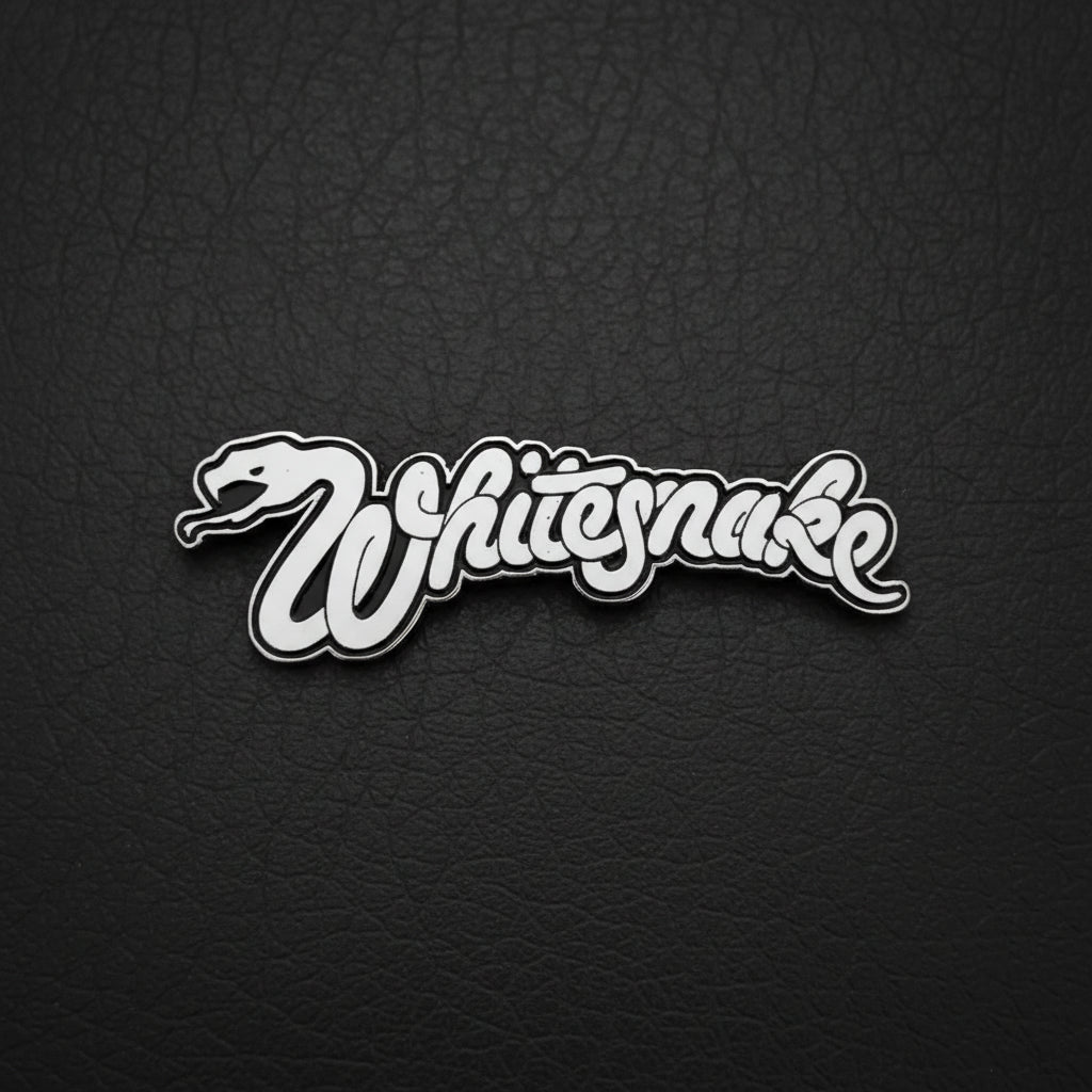 Whitesnake - Logo metal pin