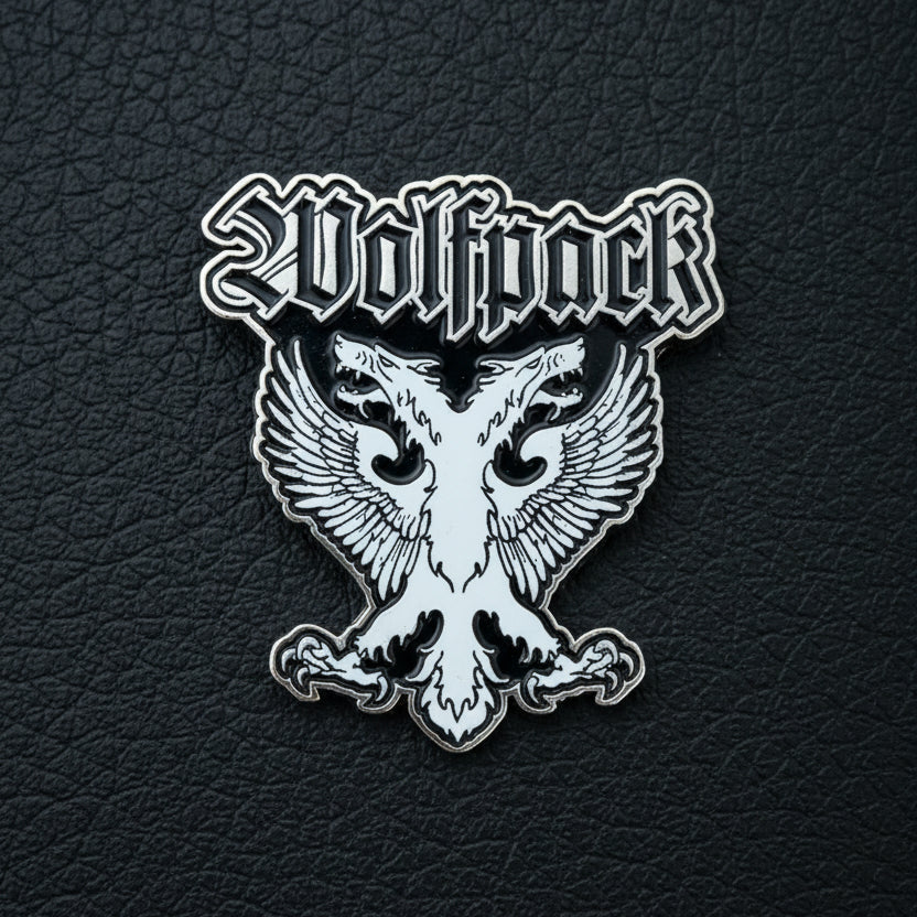 Wolfpack - Lycanthro Punk metal pin