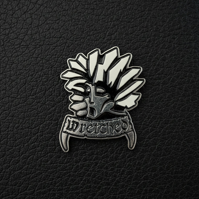 Wretched - Logo metal pin
